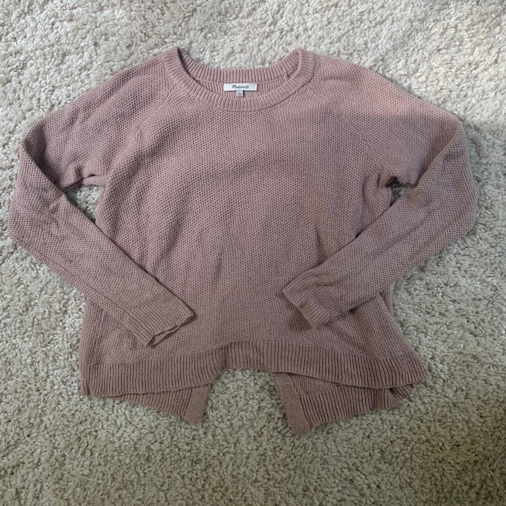Madewell Cross-Back Sweater